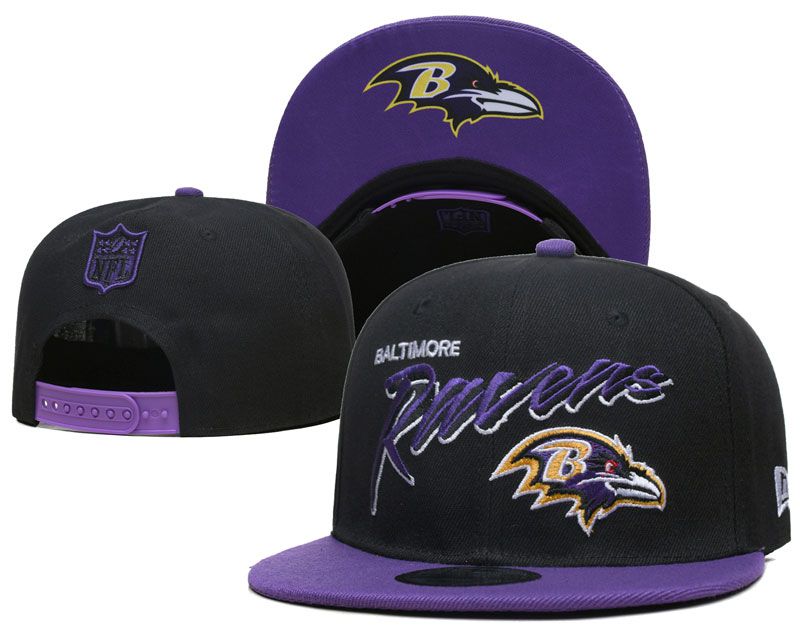 2022 NFL Baltimore Ravens Hat YS1002->->Sports Caps